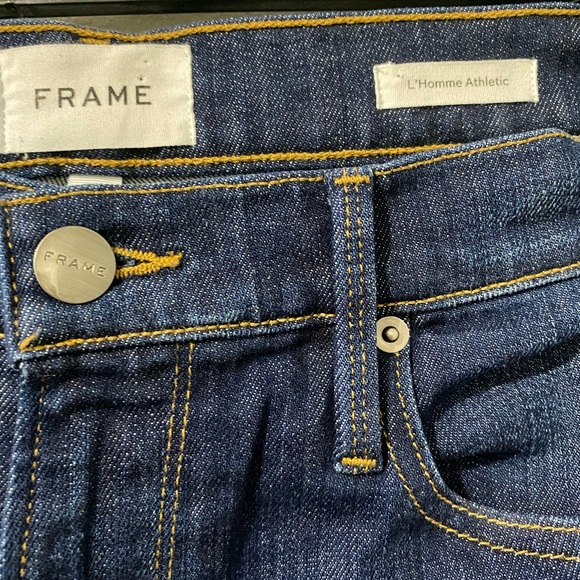 Frame Denim L’Homme Athletic Fit Jeans - Picture 6 of 8